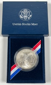2001 BUFFALO UNCIRCULATED SILVER DOLLAR
