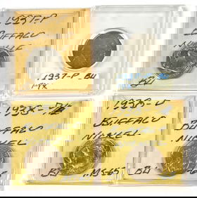 UNCIRCULATED BUFFALO NICKEL COLLECTION