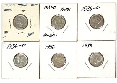MERCURY DIME COLLECTION