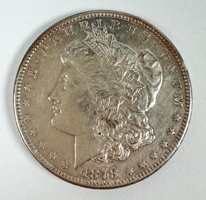 1878-S MORGAN SILVER DOLLAR BU