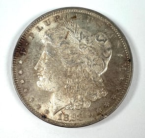 1883 MORGAN SILVER DOLLAR BU