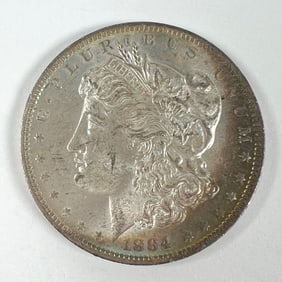 1884-O MORGAN SILVER DOLLAR BU