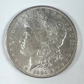 1884-O MORGAN SILVER DOLLAR BU