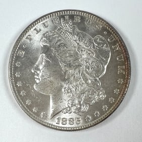 1885 MORGAN SILVER DOLLAR UNC