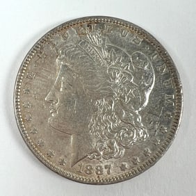 1887 MORGAN SILVER DOLLAR