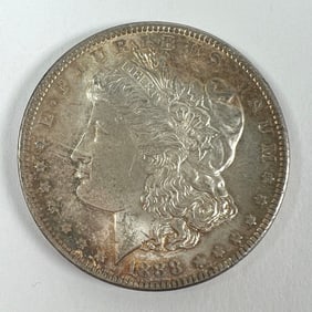 1888 MORGAN SILVER DOLLAR BU