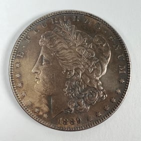 1889 MORGAN SILVER DOLLAR BU