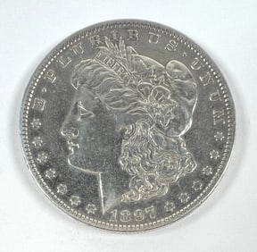 1897-O MORGAN SILVER DOLLAR