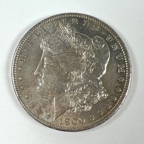 1900-O MORGAN SILVER DOLLAR BU