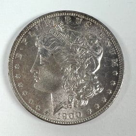 1900-O MORGAN SILVER DOLLAR BU