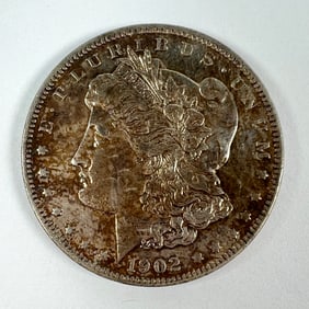 1902 MORGAN SILVER DOLLAR UNC