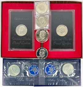 EISENHOWER SILVER DOLLAR COLLECTION