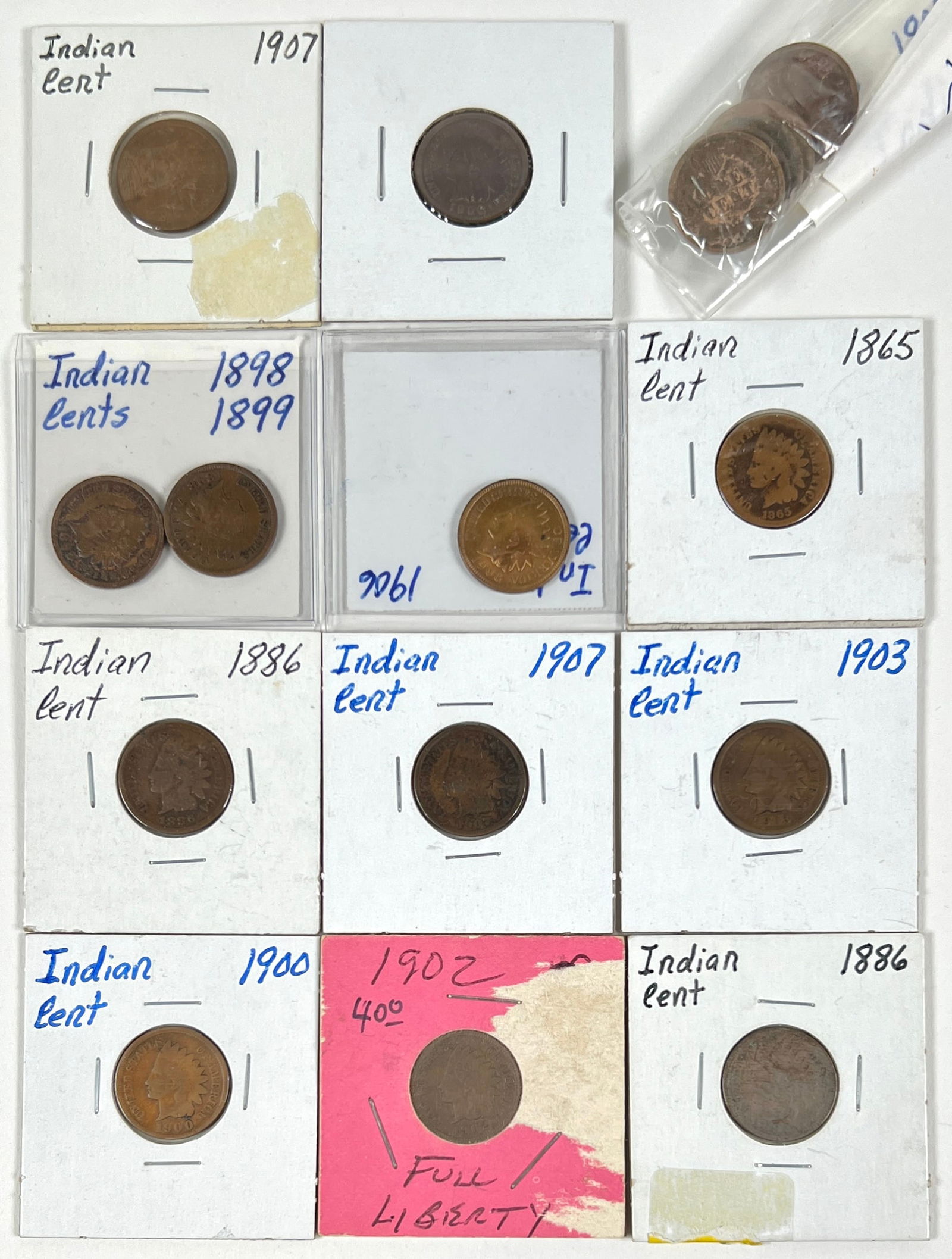 INDIAN HEAD CENT COLLECTION (1 of 1)