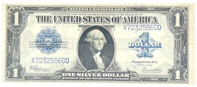 1923 U.S. $1 BLANKET NOTE