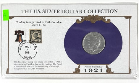 1921 PEACE SILVER DOLLAR - KEY DATE