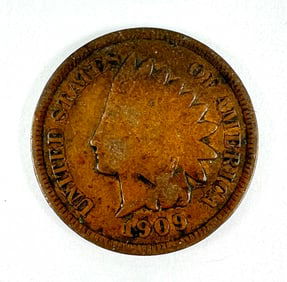 1909 INDIAN HEAD CENT