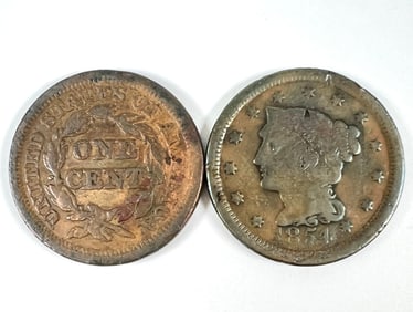 1854 U.S. LARGE COPPER CENTS