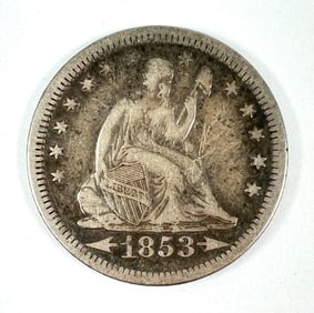 1853 SEATED LIBERTY QUARTER