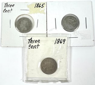 U.S. THREE CENT PIECE COLLECTION