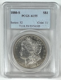 1880-S MORGAN SILVER DOLLAR