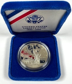 1986 LIBERTY SILVER DOLLAR