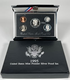 1995 U.S. MINT PREMIER SILVER PROOF SET