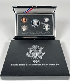 1996 U.S. MINT PREMIER SILVER PROOF SET