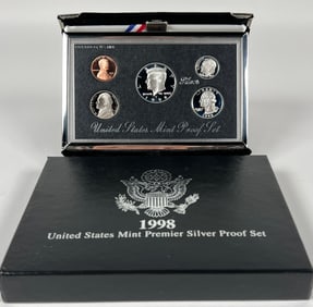 1998 U.S. MINT PREMIER SILVER PROOF SET