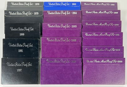 U.S. MINT PROOF SET COLLECTION