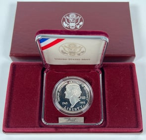 1993 JEFFERSON COMMEMORATIVE SILVER DOLLAR