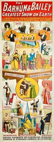 Barnum & Bailey - Sideshow Poster