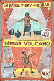 Sideshow Banner -Pigmy - Volcano - Fred Johnson
