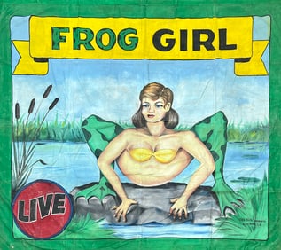 Sideshow Banner - Frog Girl - Dick Beck