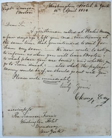 Chang and Eng - Siamese Twins Letter