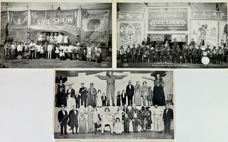 Edward J. Kelty Circus Side Show Photographs