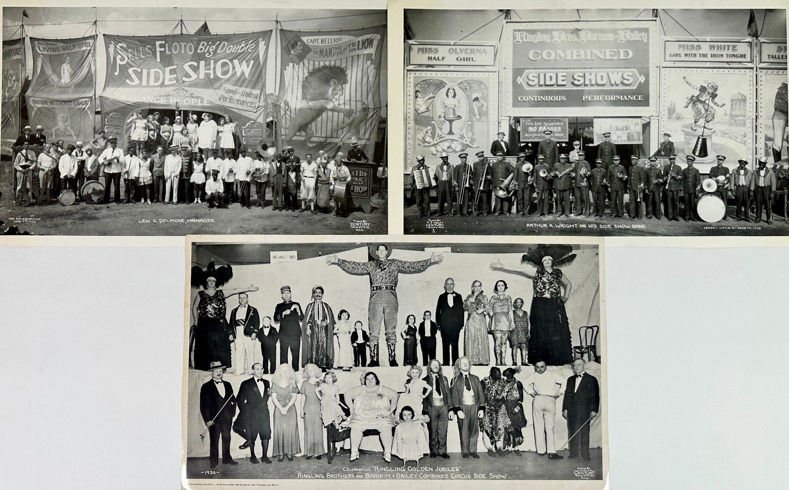 Edward J. Kelty Circus Side Show Photographs (1 of 1)