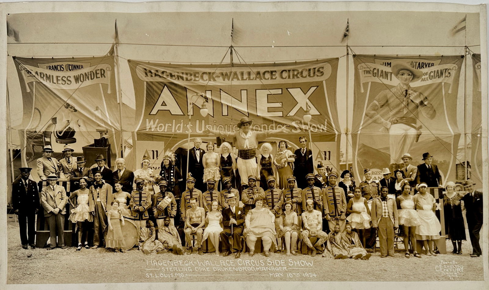 Edward J. Kelty Original Sideshow Photograph (1 of 2)