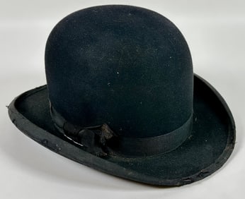 Sideshow Talker - Barker Felt Bowler Hat