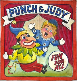 Punch and Judy - Attraction Banner