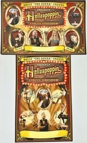Hellzapoppin Circus Sideshow Posters
