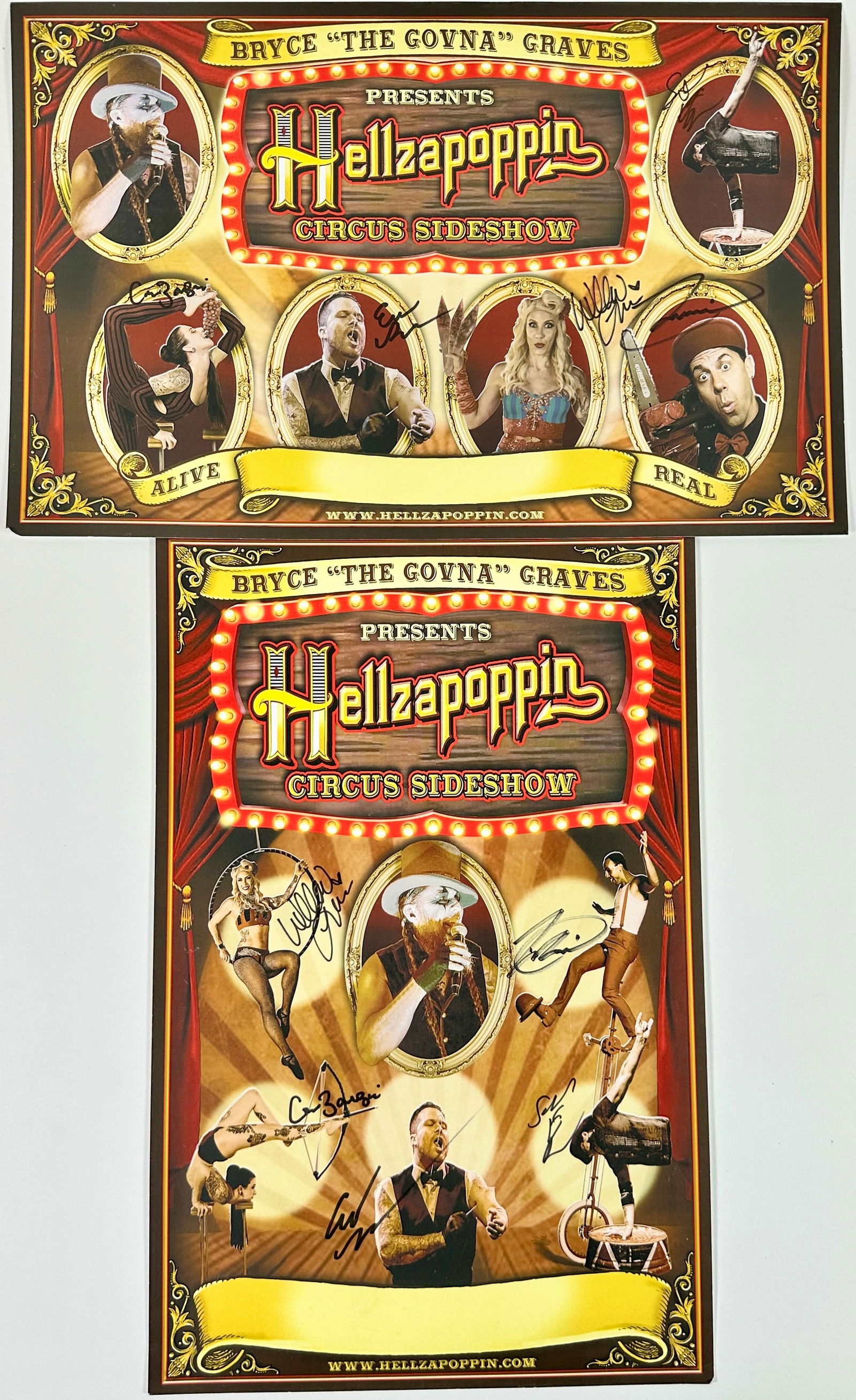 Hellzapoppin Circus Sideshow Posters (1 of 3)