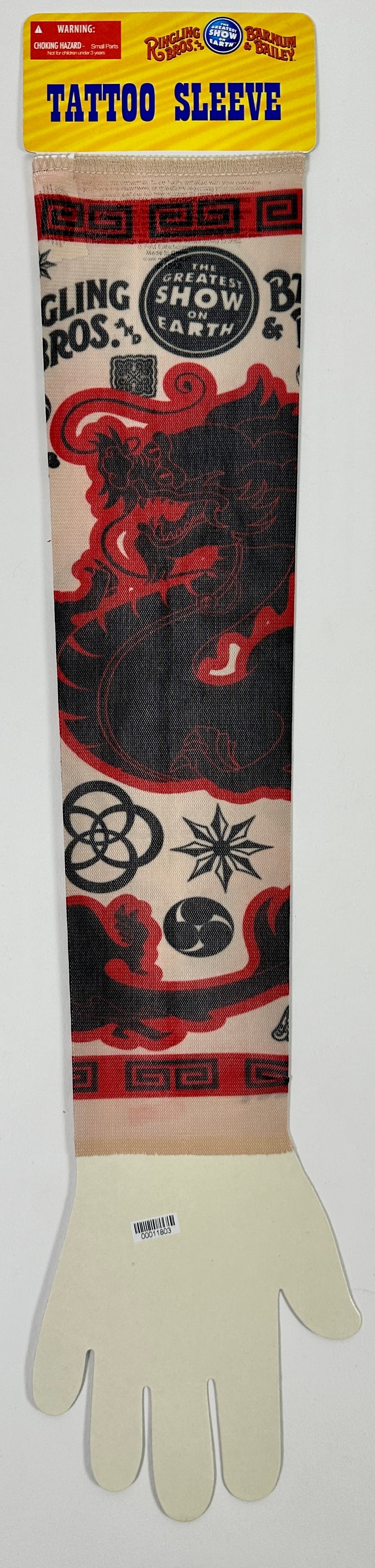 Ringling Barnum Circus Souvenir Tattoo Sleeve (1 of 2)