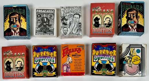 Freaks and Oddities Collector Cards