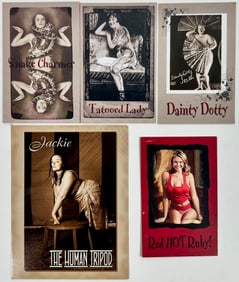 Ladies of the Sideshow Novelty Cards