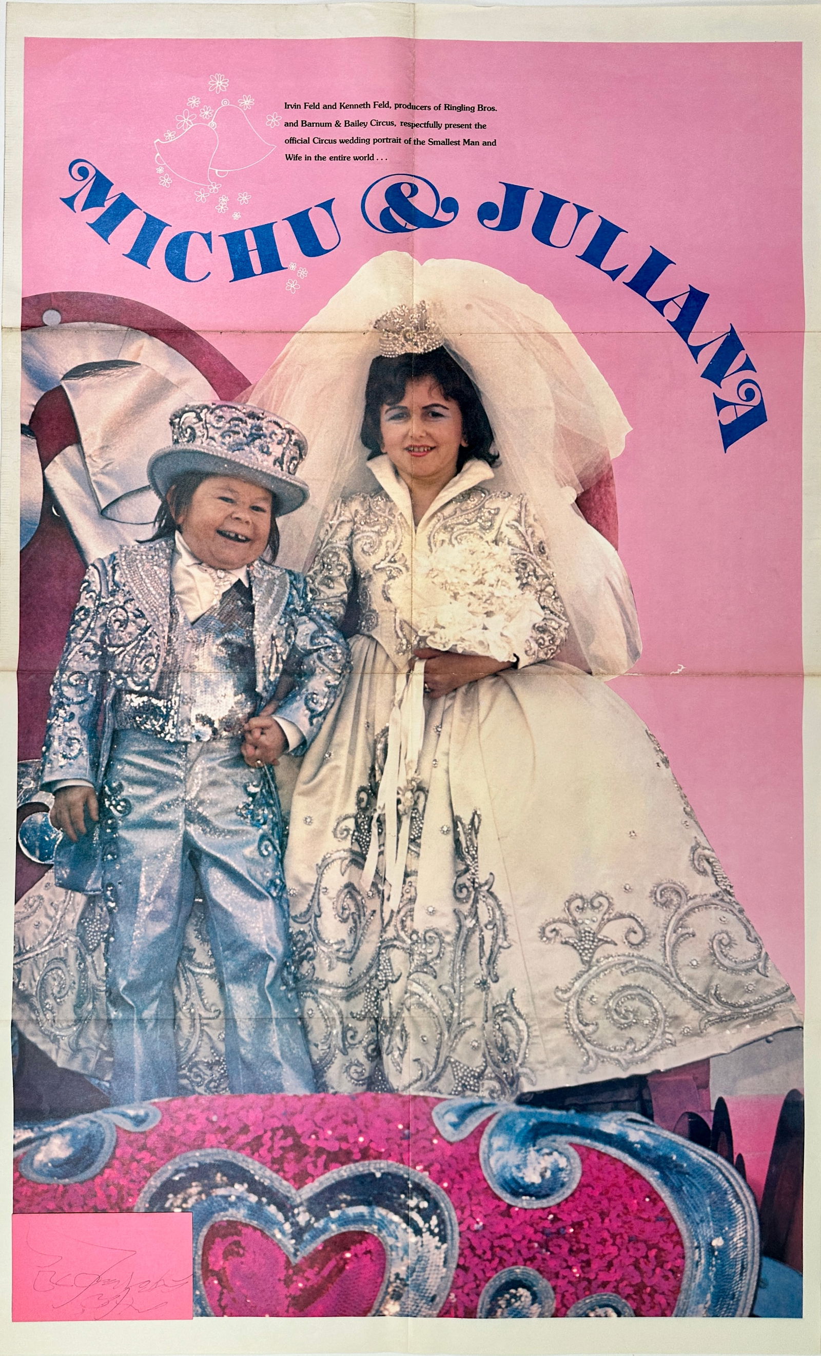 Michu & Juliana Wedding Poster & Autograph (1 of 2)