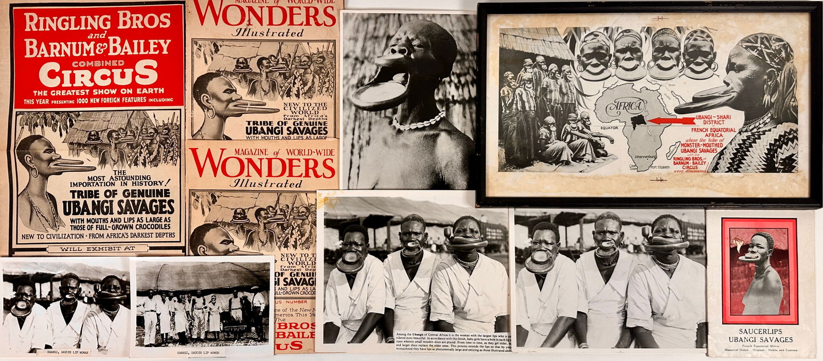 Ubangi Savages Memorabilia (1 of 4)