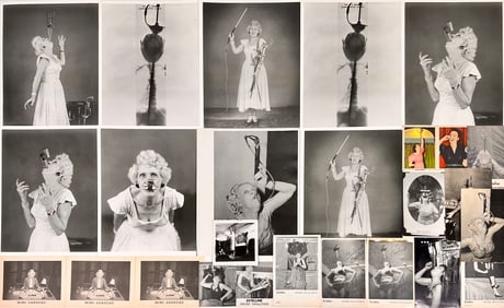 Lady Sword Swallower Photographs