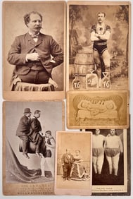 Sideshow and Oddity Cabinet Photographs