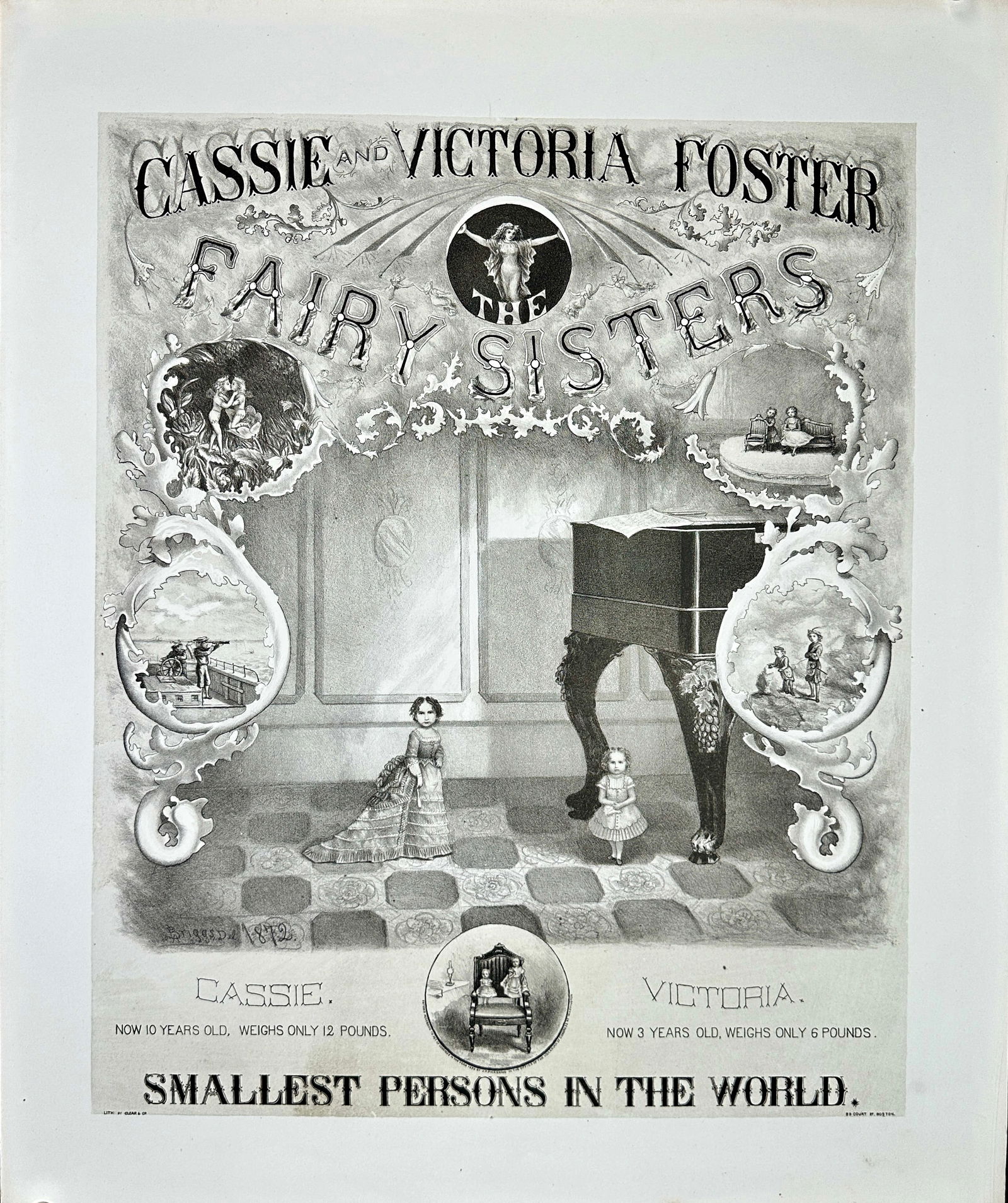 Fairy Sisters - Cassie and Victoria Foster Poster (1 of 1)