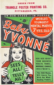 Baby Yvonne - Mentalist Poster